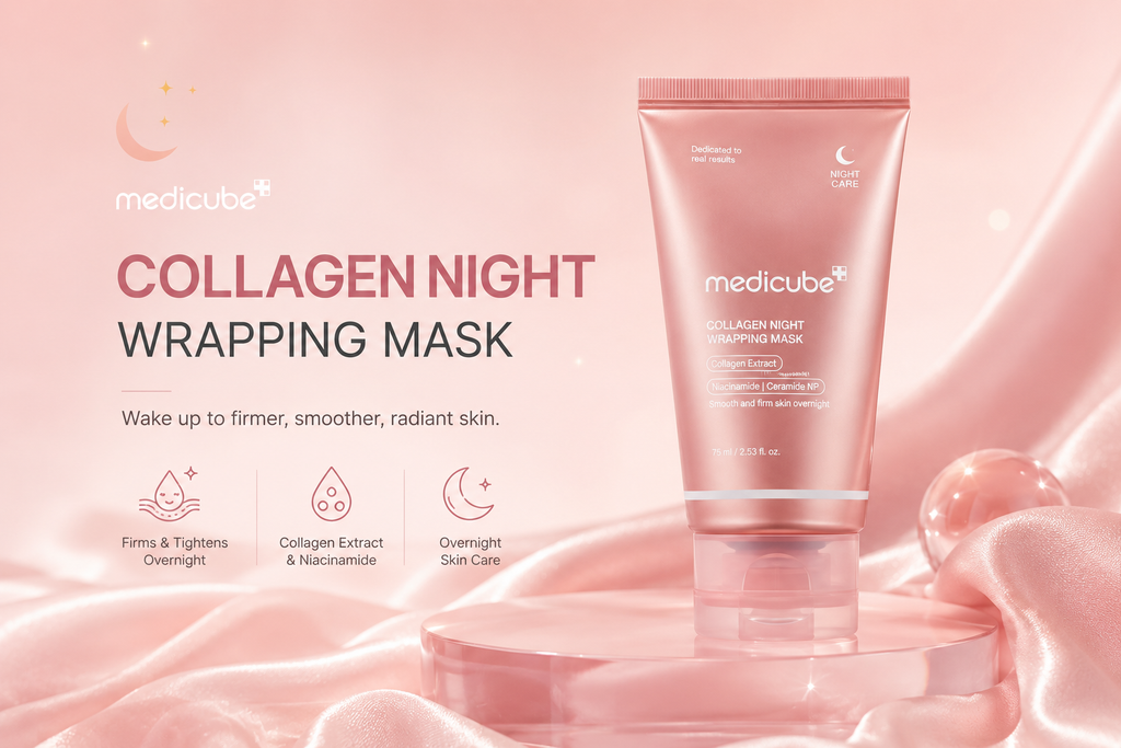 Medicube PDRN Collagen Night Wrapping Mask – Overnight Firming and Hydrating Treatment